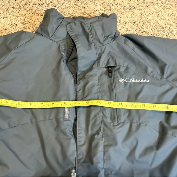 Men’s insulated grey winter Columbia jacket size medium size small - Picture 6 of 16